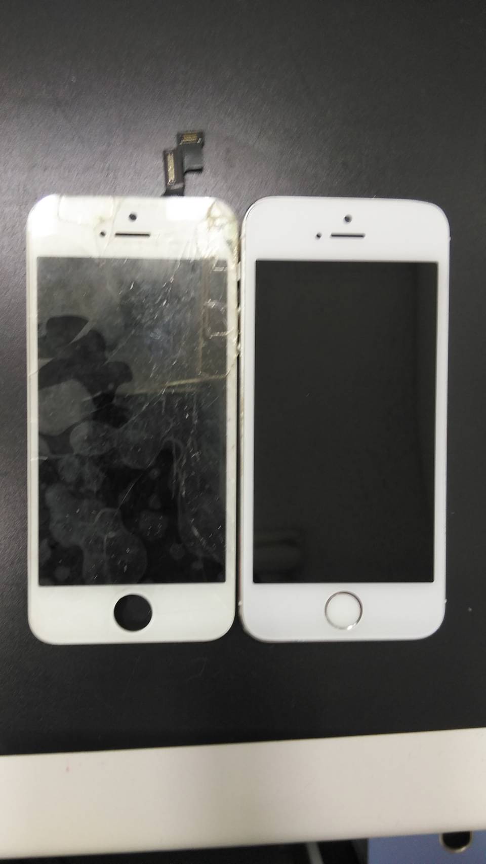 【神戸市中尾町よりご来店頂きました！】iPhone5sの画面割れ修理