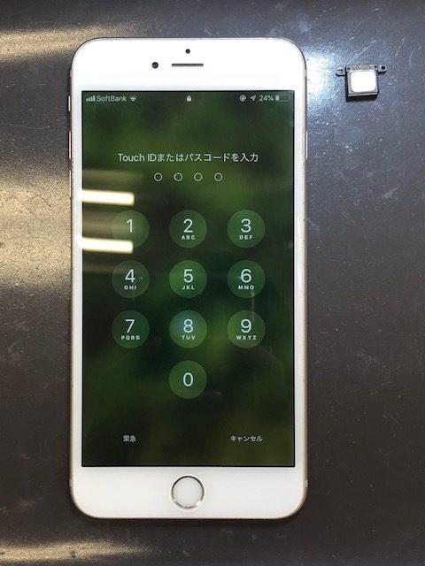 神戸市須磨区よりご来店、iPhone6sPlusスピーカー修理