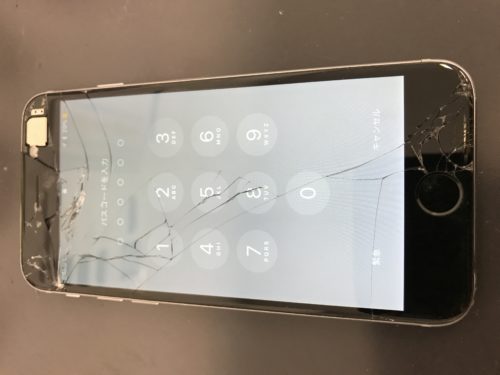 iPhone6ガラス割れ修理で、守口市大宮通よりご来店☆