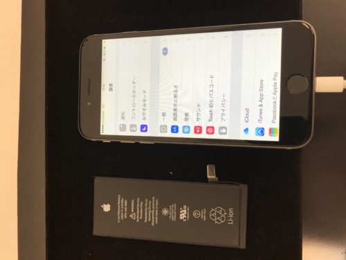 iPhone6電池交換修理で、大阪市城東区よりご来店下さいました！