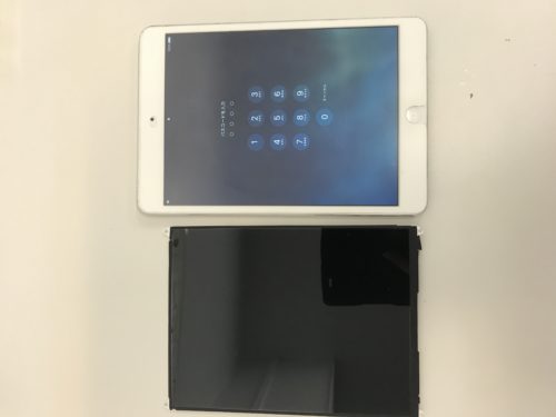 iPadmini2液晶画面破損修理で、守口市金田町付近よりご来店！