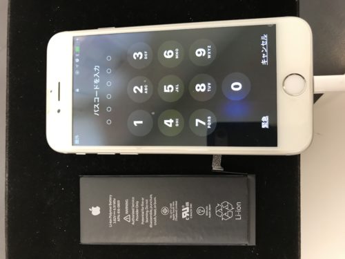 大阪市城東区より、iPhone6電池交換でご来店！